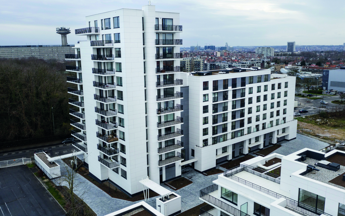 Nieuwbouw appartementencomplex BHouse (Brussel)