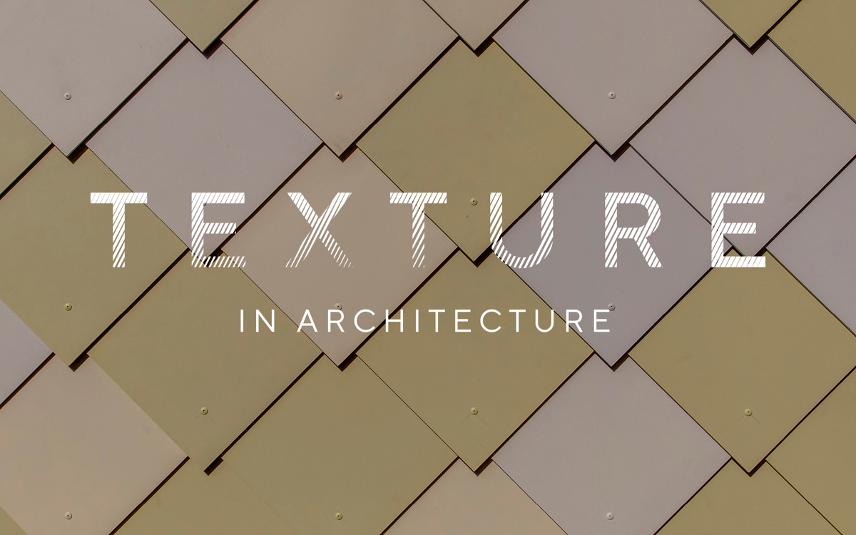 Texture in Architecture: a new Continuing Education course