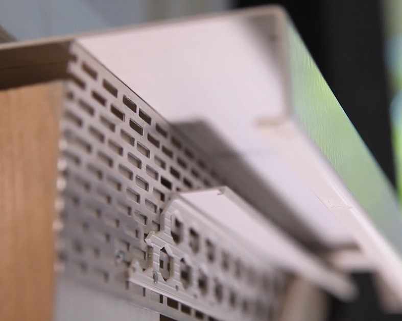 Video about the substructure of a ventilated facade