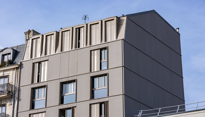 Construction bois hors site d'un ensemble immobilier de 36 logements collectifs et 1 maison d’hôte | Paris