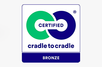  Cradle to Cradle logó az EQUITONE homlokzati paneleken bronz minősítésű honlapon