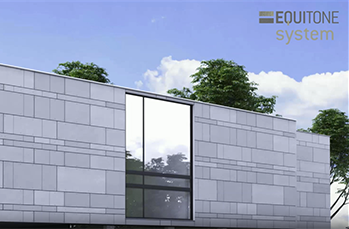  Building in Australia with EQUITONE ventilated facade system.