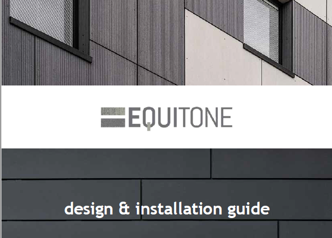 EQUITONE with concealed fix