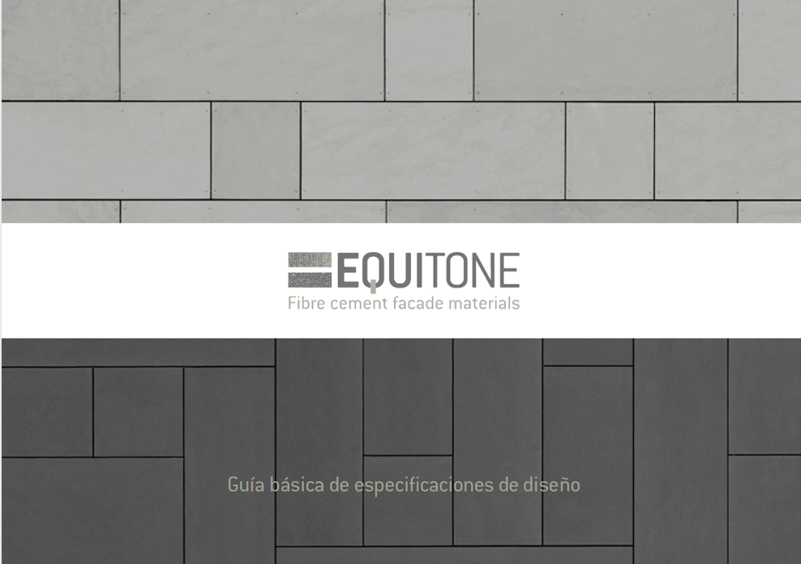Portada guía de diseño EQUITONE