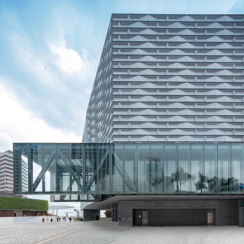 3D Modular Facade Reclad with EQUITONE for the Hong Kong Museum of Art
