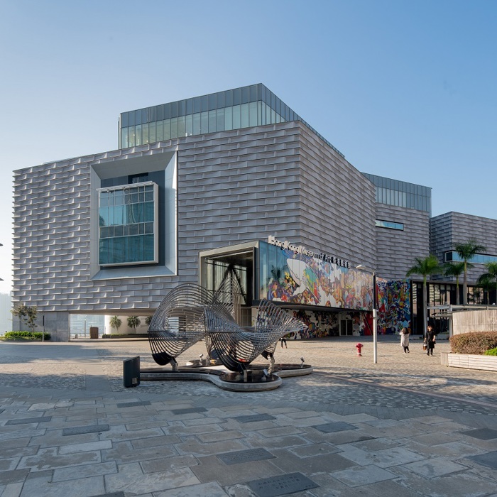 3D Modular Facade Reclad with EQUITONE for the Hong Kong Museum of Art 