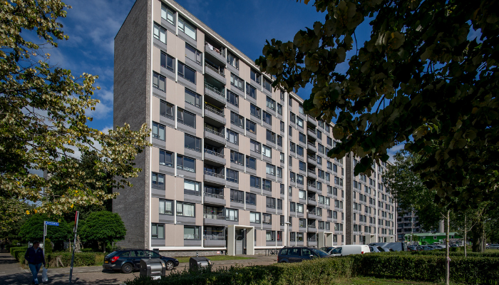 Blocul de apartamente ACA din Utrecht-Overvecht