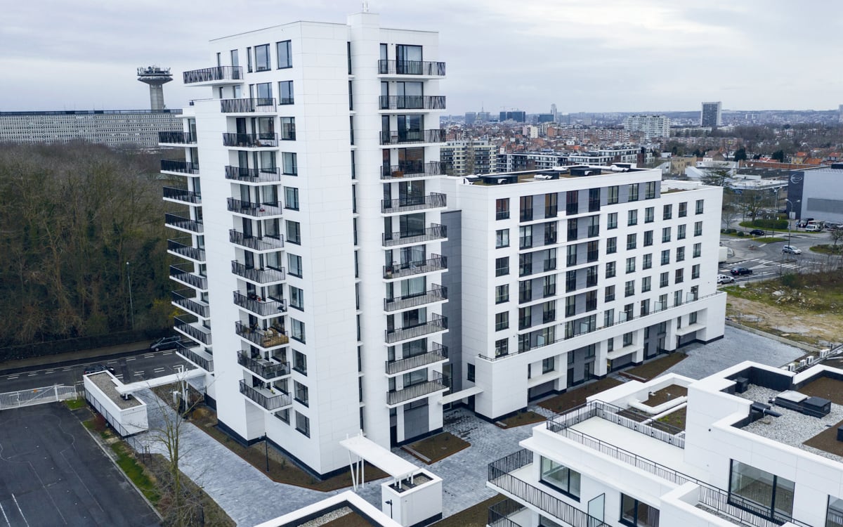 Nieuwbouw appartementencomplex BHouse (Brussel)