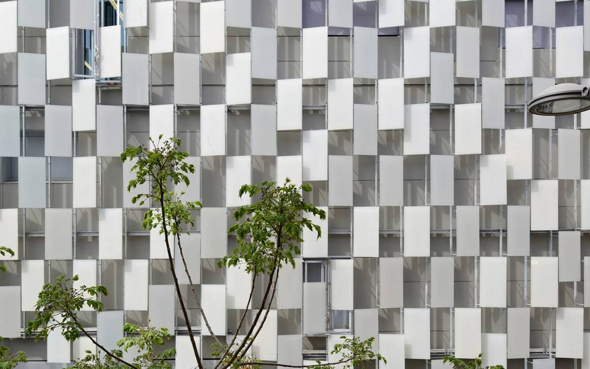 Centrul de Artă FRAC din Marsilia – Fațadă unică