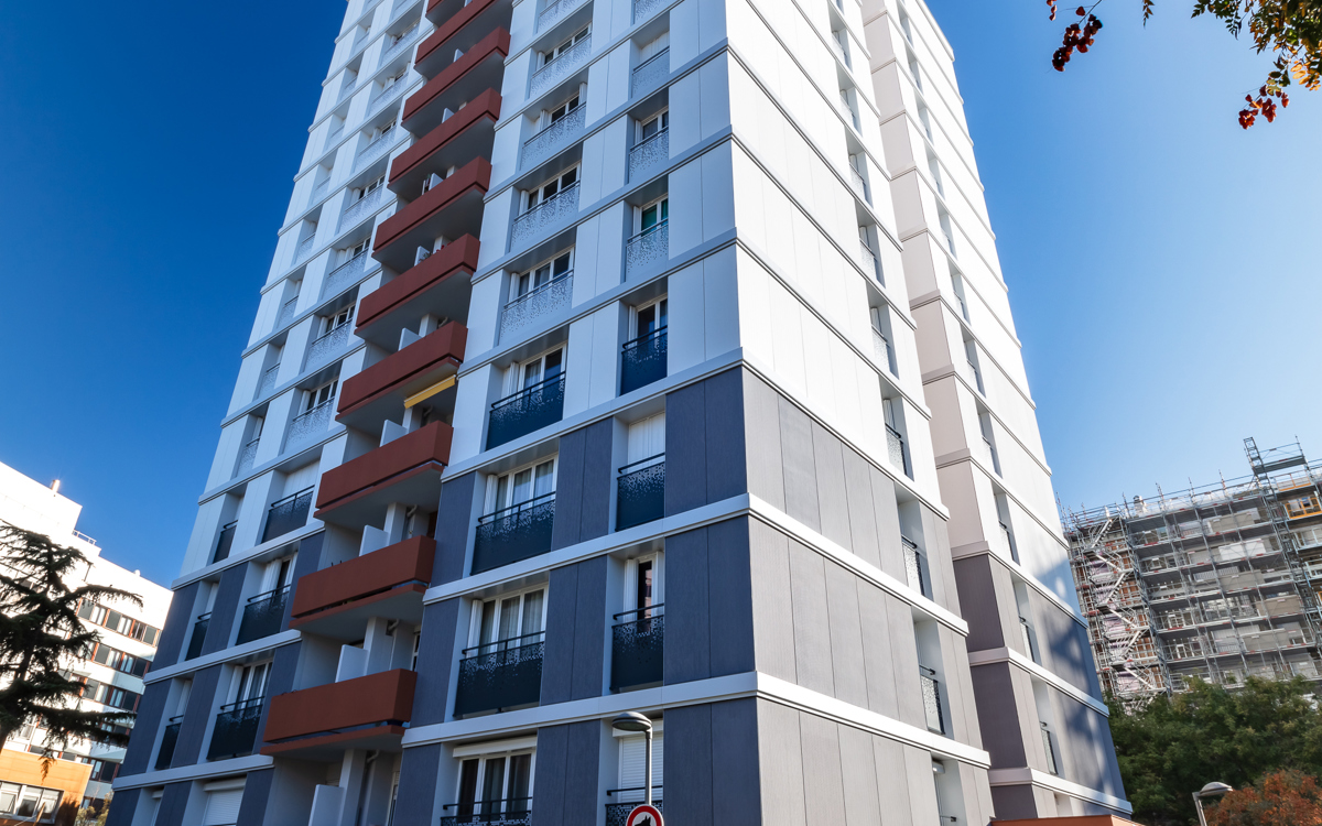 Cité Frileuse : Opération de réhabilitation en milieu occupé