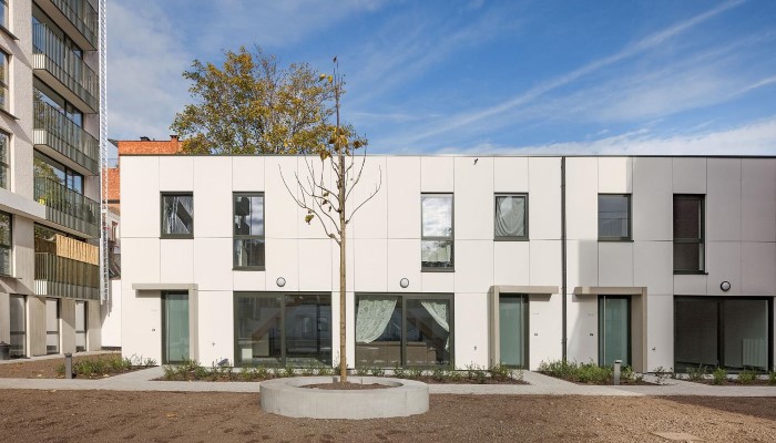 EQUITONE obtient une place centrale dans les logements sociaux Ten Wyngaerde à Anvers