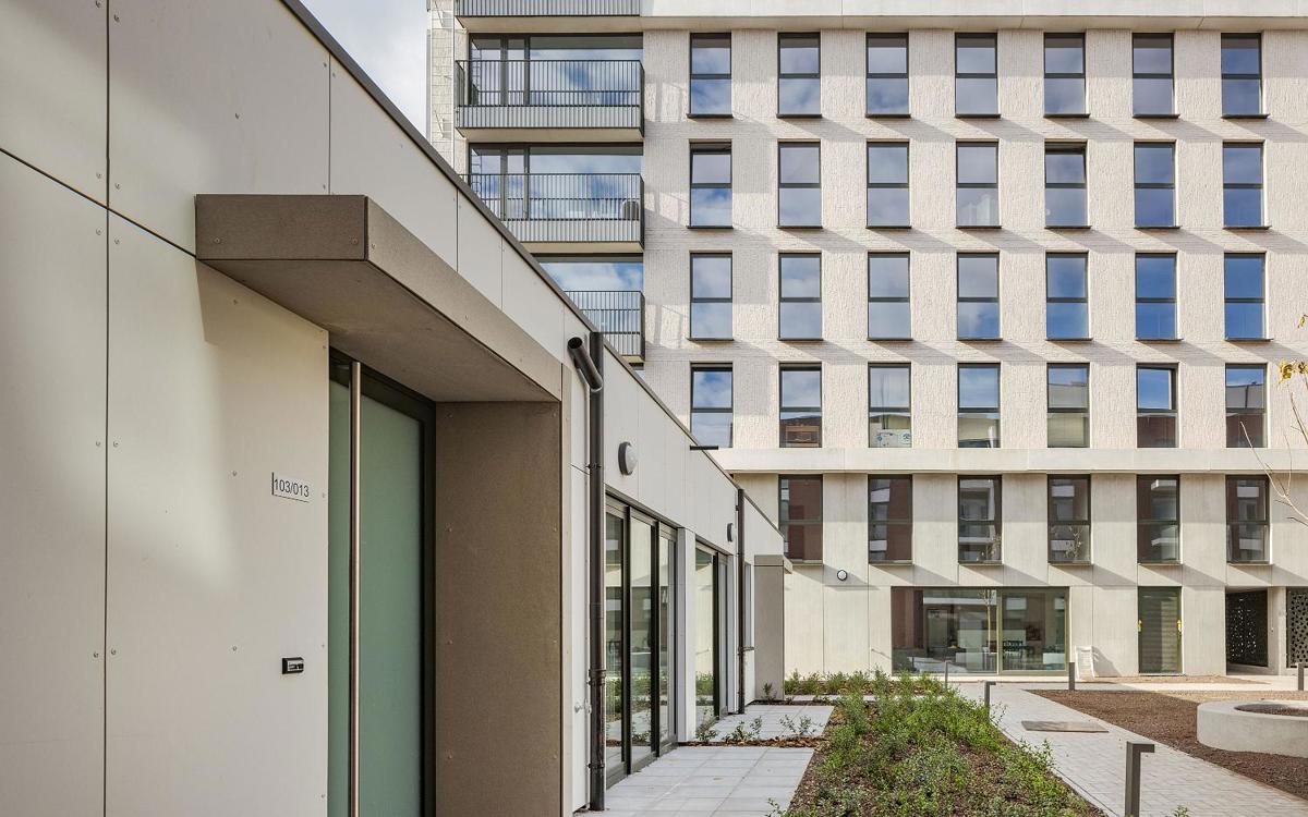 Les logements sociaux Ten Wyngaerde à Anvers