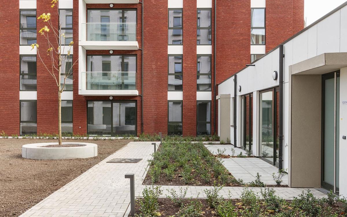 Les logements sociaux Ten Wyngaerde à Anvers