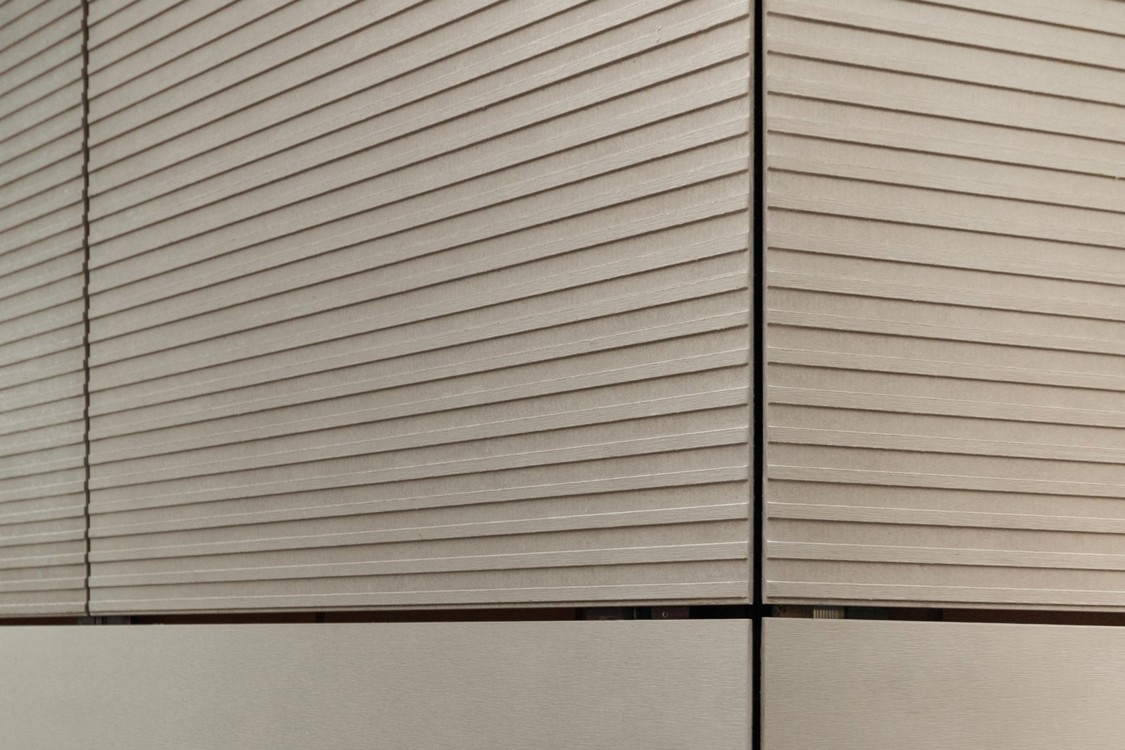 Painel Fachada ventilada 3D Equitone linea LT60
