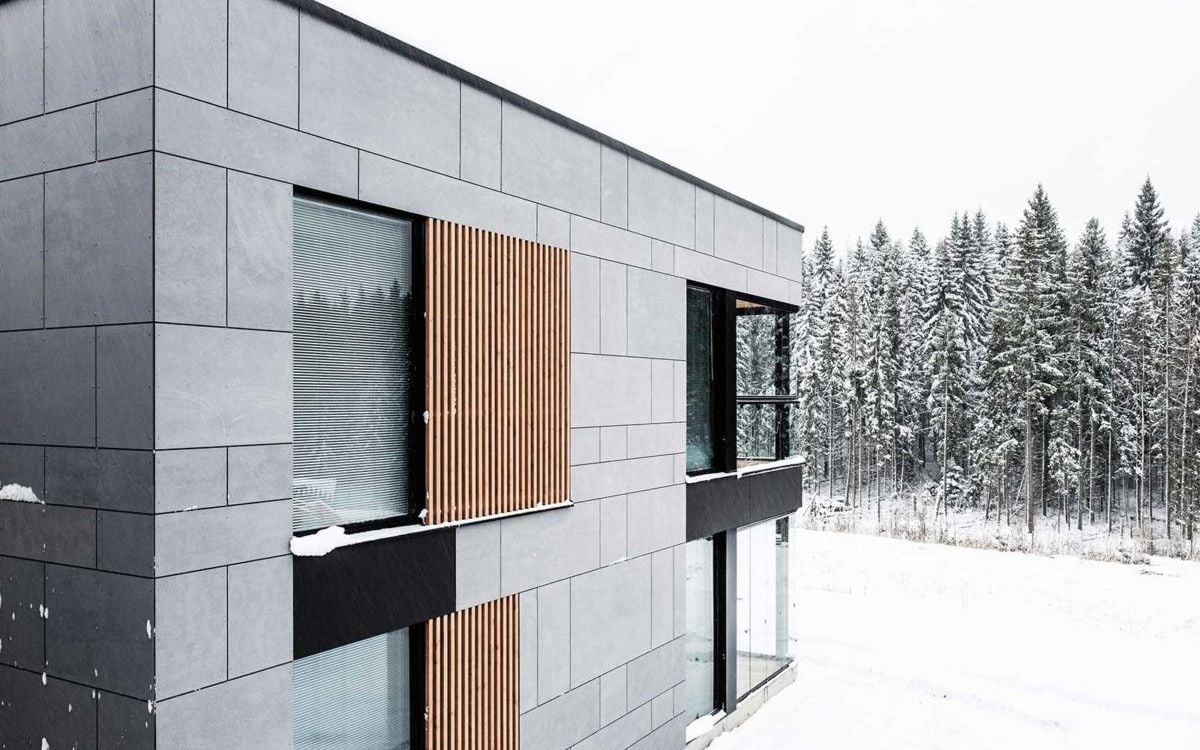 Clima de neve nevado fachada EQUITONE