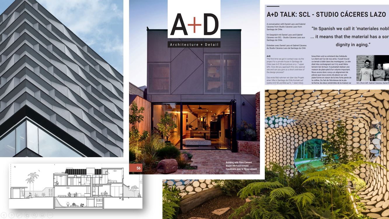 Publicação A+D Magazine Fibrocimento Fachadas Equitone
