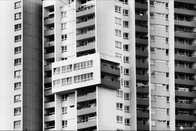 Barrio Gropius Berlin Paneles Fibrocemento fachada Eternit EQUITONE