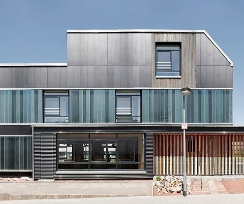 Eksperymentalna konstrukcja z wykorzystaniem płyt z włókno-cementu pochodzących z recyklingu