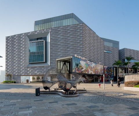 3D Modular Facade Reclad with EQUITONE for the Hong Kong Museum of Art