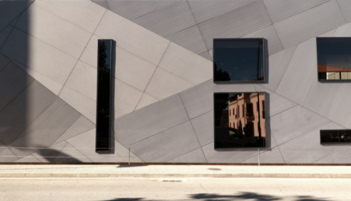 EQUITONE’s 3D material [linea] creates sophisticated and playful facades  