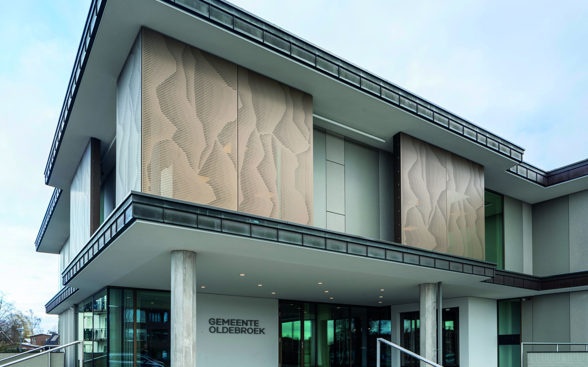 Rénovation de la maison communale d'Oldebroek