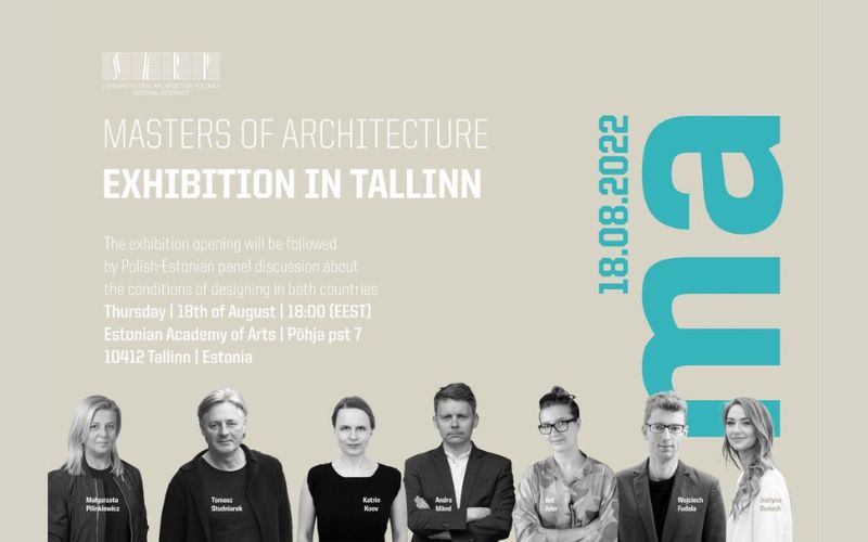 Wystawa "Mistrzowie Architektury" w Tallinie