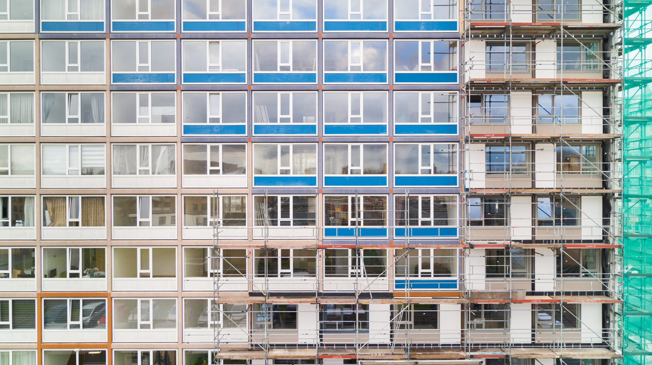 Rénovation du quartier résidentiel Utrecht-Overvecht avec EQUITONE