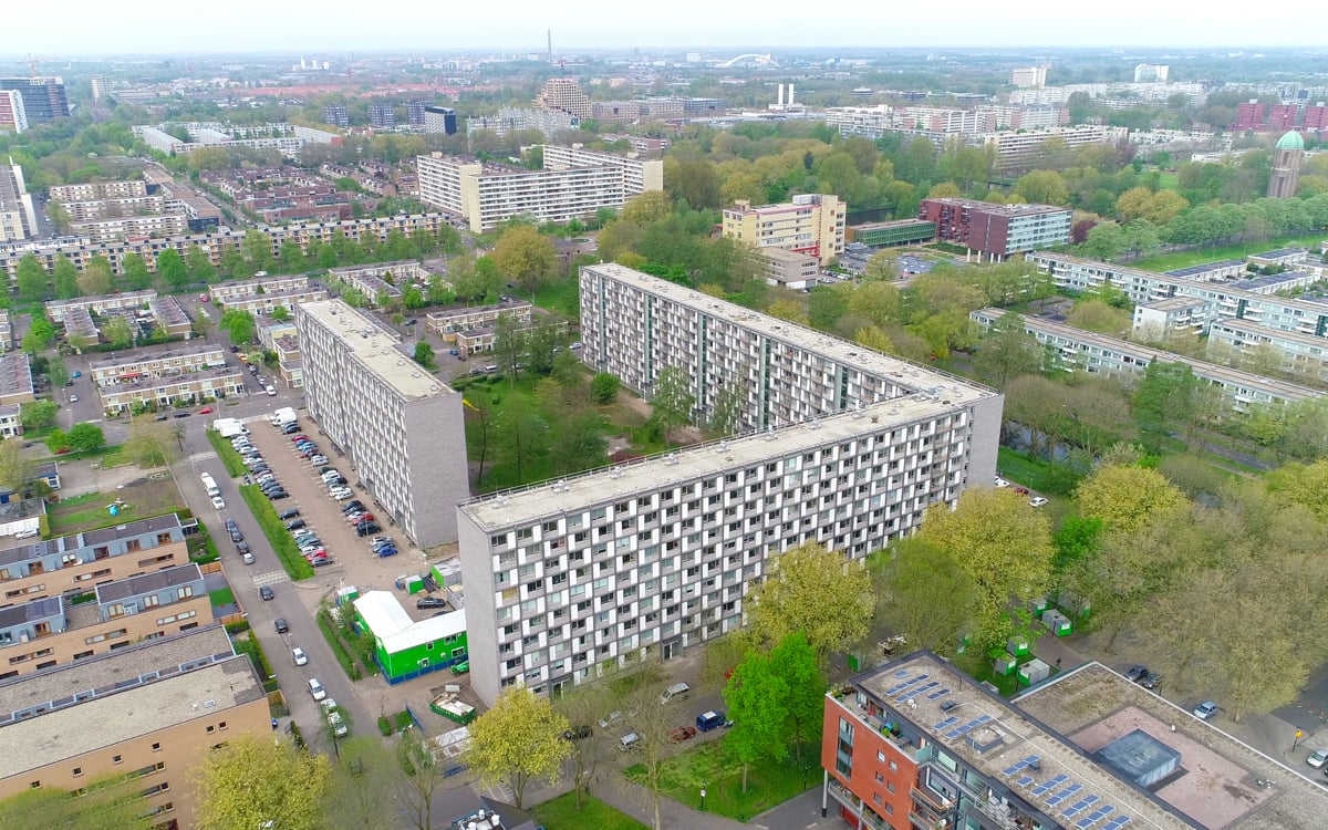 Renovatie woonwijk Utrecht-Overvecht met EQUITONE