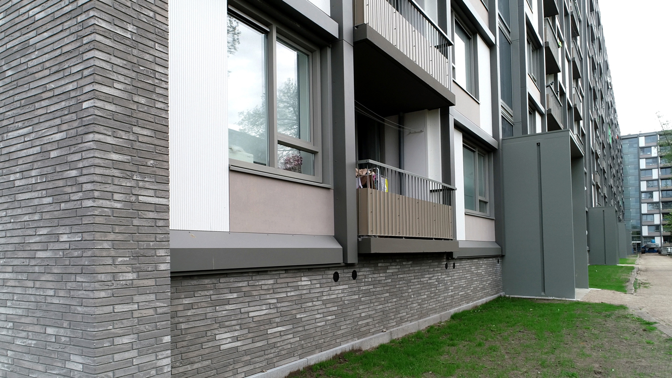 Rénovation du quartier résidentiel Utrecht-Overvecht avec EQUITONE