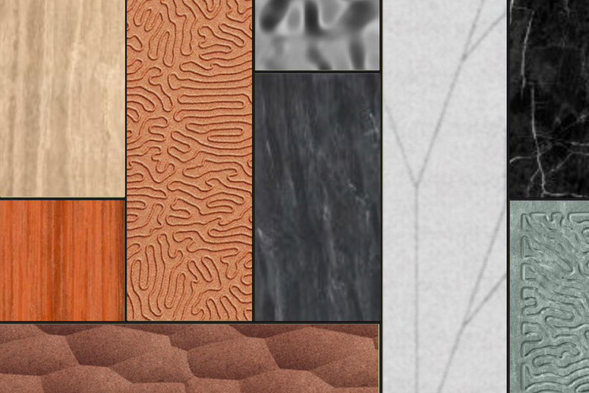 The Graphicals veidotā EQUITONE plākšņu kolāža