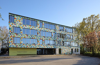 equitone facade panel educational building