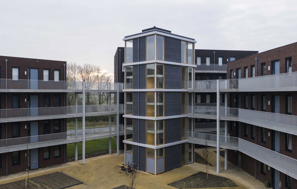 Torre de ascensor en Elst