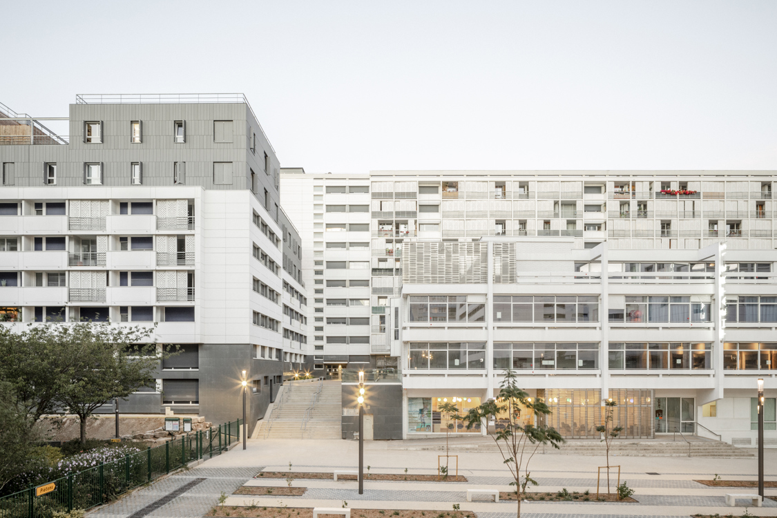 Réhabilitation de l'ensemble immobilier Glaciere Daviel