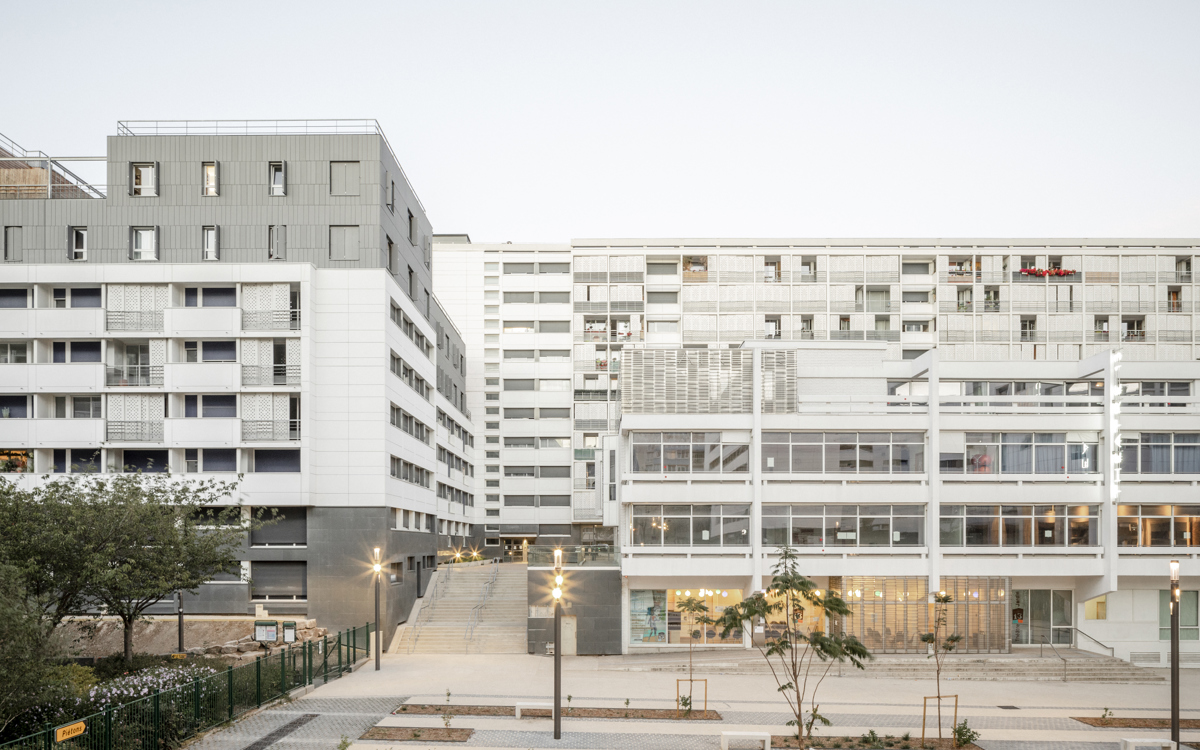 Réhabilitation de l'ensemble immobilier Glaciere Daviel