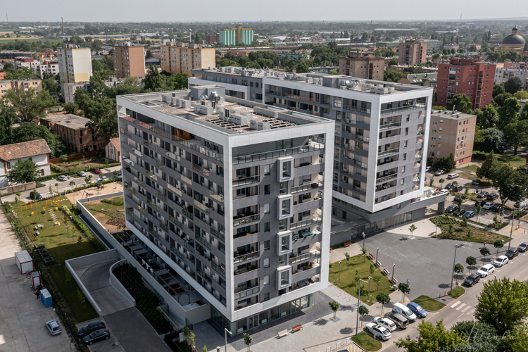 Példaértékű székesfehérvári lakópark fejlesztés EQUITONE burkolattal