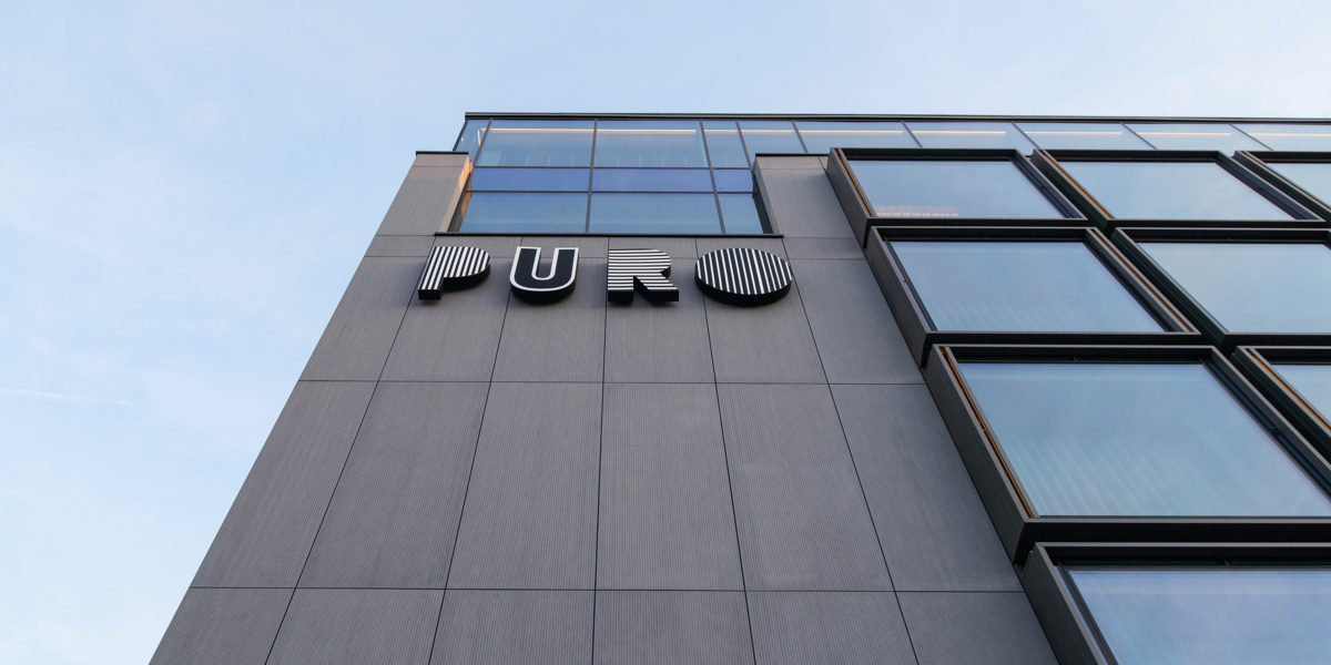 Hotel Puro Lódź - elewacja EQUITONE