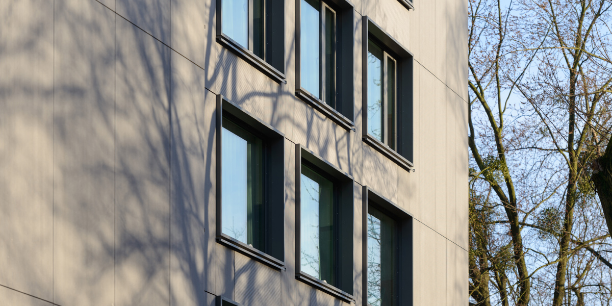 Hotel Puro Lódź - elewacja EQUITONE