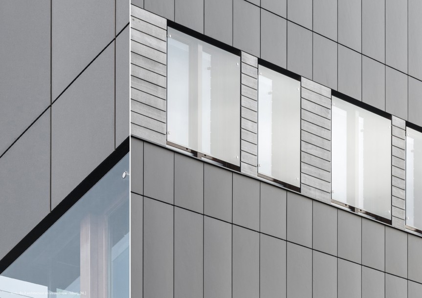 How to make join when placing Equitone cladding