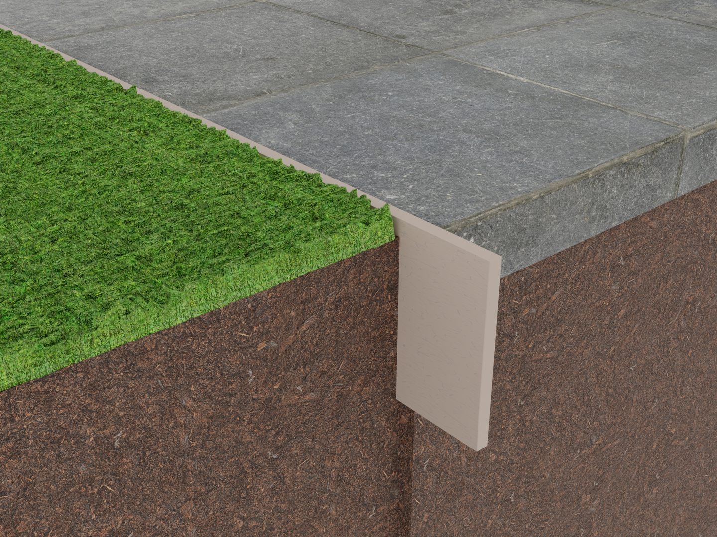 Eter-Board HD pour bordures de jardin