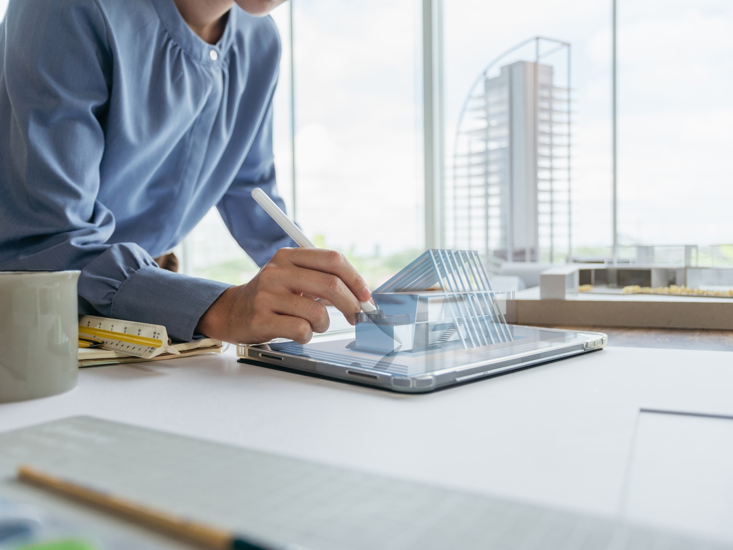 EQUITONE BIM átszellőztetett homlokzati panel objektumok